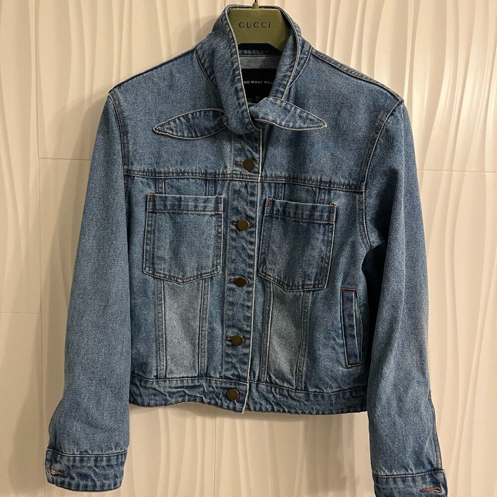 Who What Wear Denim Jacket - Sz M - Picture 3 of 5